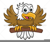 Bald Eagle Mascot Clipart Image