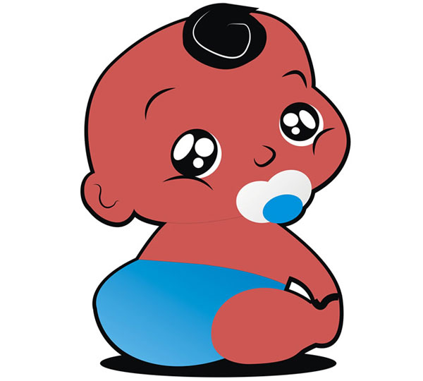 Download Cute Baby Boy | Free Images at Clker.com - vector clip art ...
