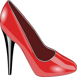 Red Patent Leather Shoe Clip Art
