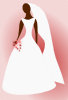 Bride In Wedding Dress Clip Art