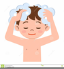 Wash Hair Clipart Image