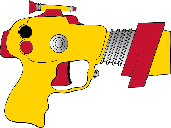 Laser Ray Gun Clip Art at Clker.com - vector clip art online, royalty