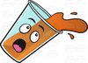 Coffee Spill Clipart Image