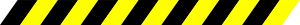 Black And Yellow Warning Stripe Clip Art