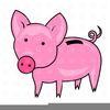 Cute Piggy Bank Clipart Image
