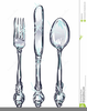 Free Clipart Of Silverware Image