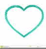 Heart Shaped Rope Clipart Image