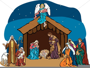 Shepherds Clipart Nativity Image