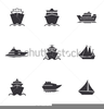 Sailing Clipart Black And White Image