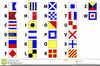 Nautical Flags Clipart Image
