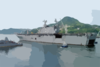 Uss Belleau Wood (lha 3) Departs Sasabo, Japan. Clip Art