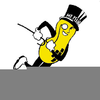 Dancing Peanut Clipart Image