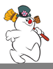 Clipart Animated Snowman Image
