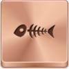 Fish Skeleton Icon Image