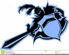 Warrior Mascot Clipart Image