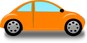 Orange Volkswagon Clip Art