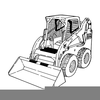 Color Skid Steer Clipart Image