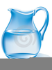 Clipart Water Pitcher Vector Image