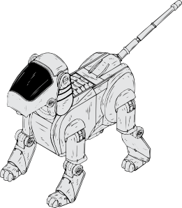 Robot Dog Clip Art