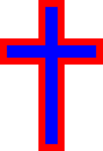 Patriotic Cross Clip Art