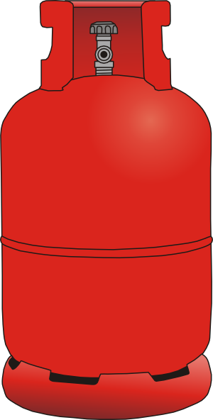 Red European Gas Tank Clip Art at Clker com vector clip 