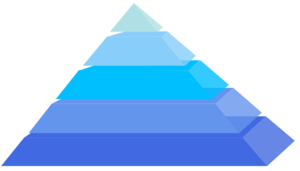 Flat Pyramid Clip Art