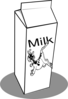 Milk Carton Clip Art