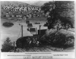 Camp, Gauley Bridge Image