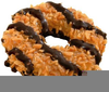 Girl Scout Cookie Clipart Image