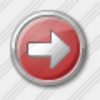 Icon Arrow Right Red Image