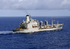 Military Sealift Command Ship Usns John Lenthall (t-ao 189) Steams Away Image