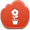 Pot Flower Icon Image