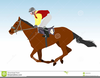 Horse Jockey Clipart Image