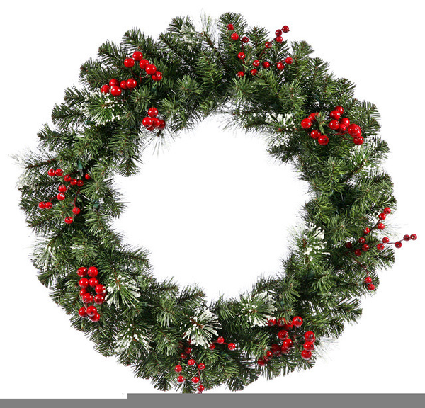 Christmas Garlands Wreaths Clipart Free Images at vector