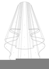 Bridal Veil Clipart Image