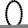 Free Pearl Necklace Clipart Image