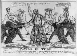 Lawyers In Term  / Designed By Necessity ; Executed By Rapacity. Image