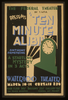 The Federal Theatre Div. Of W.p.a. Presents  Ten Minute Alibi  [by] Anthony Armstrong A Startling Mystery In 3 Acts. Image