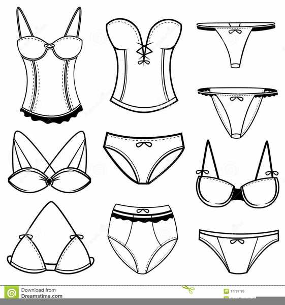 Clipart Bra  Free Images at  - vector clip art online, royalty  free & public domain