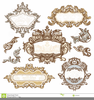 Oval Frames Borders Clipart Image