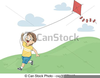Free Clipart Kite Flying Image