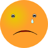 Crying Smiley Clip Art