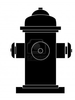 Outline Of Fire Hydrant Image