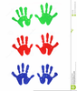 Free Clipart Of Handprints Image