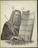 Moses Carrying Tablets Image