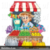 Clipart Of Farmers Market Image