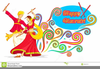 Only Dandiya Clipart Image