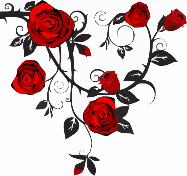 Rose Clip Art at Clker.com - vector clip art online, royalty free