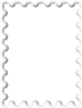Blank Postage Stamp Template Kb Clip Art