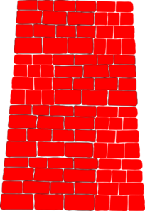 Red Brick Wall Clip Art at Clker.com - vector clip art online, royalty